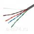 Кабель UTP 4 пары Кат.5e Медь (Серый) внутренний
